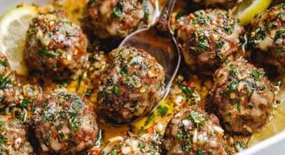 Baked-Turkey-Meatballs