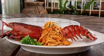 Milos Lobster Pasta